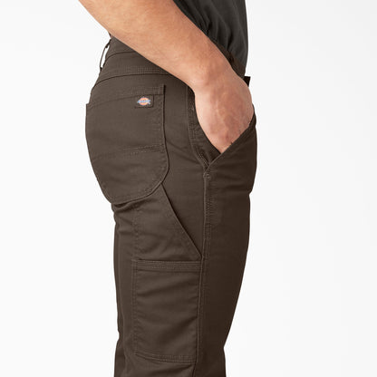 FLEX Regular Fit Duck Carpenter Pants - Stonewashed Mushroom (SMR1)