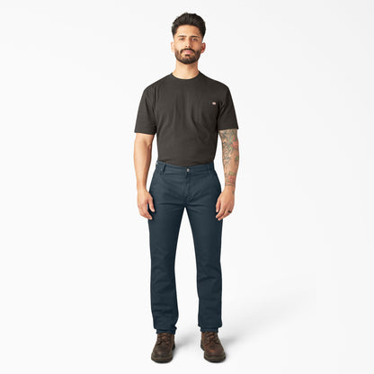 FLEX Regular Fit Duck Carpenter Pants - Stonewashed Diesel Gray (SYG)
