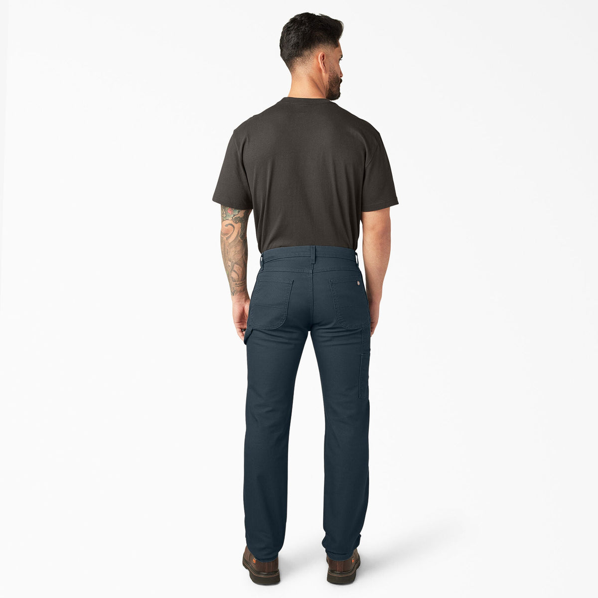 FLEX Regular Fit Duck Carpenter Pants - Stonewashed Diesel Gray (SYG)