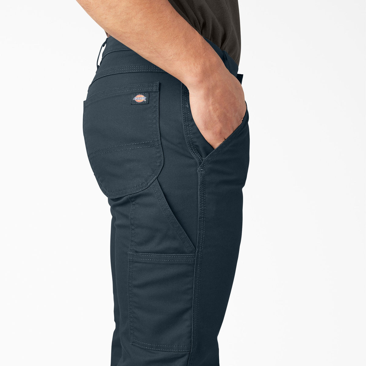 FLEX Regular Fit Duck Carpenter Pants - Stonewashed Diesel Gray (SYG)