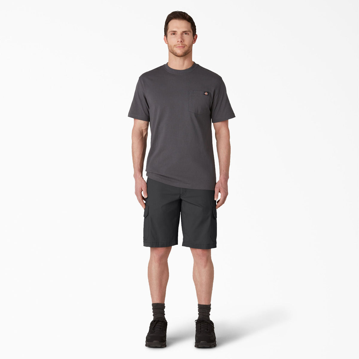 FLEX Cooling Regular Fit Cargo Shorts, 11" - Black (BK)