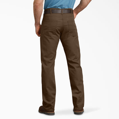 FLEX Regular Fit Duck Pants - Stonewashed Timber Brown (STB)