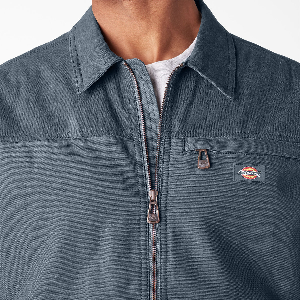 Waxed Canvas Service Jacket - Airforce Blue (AF)