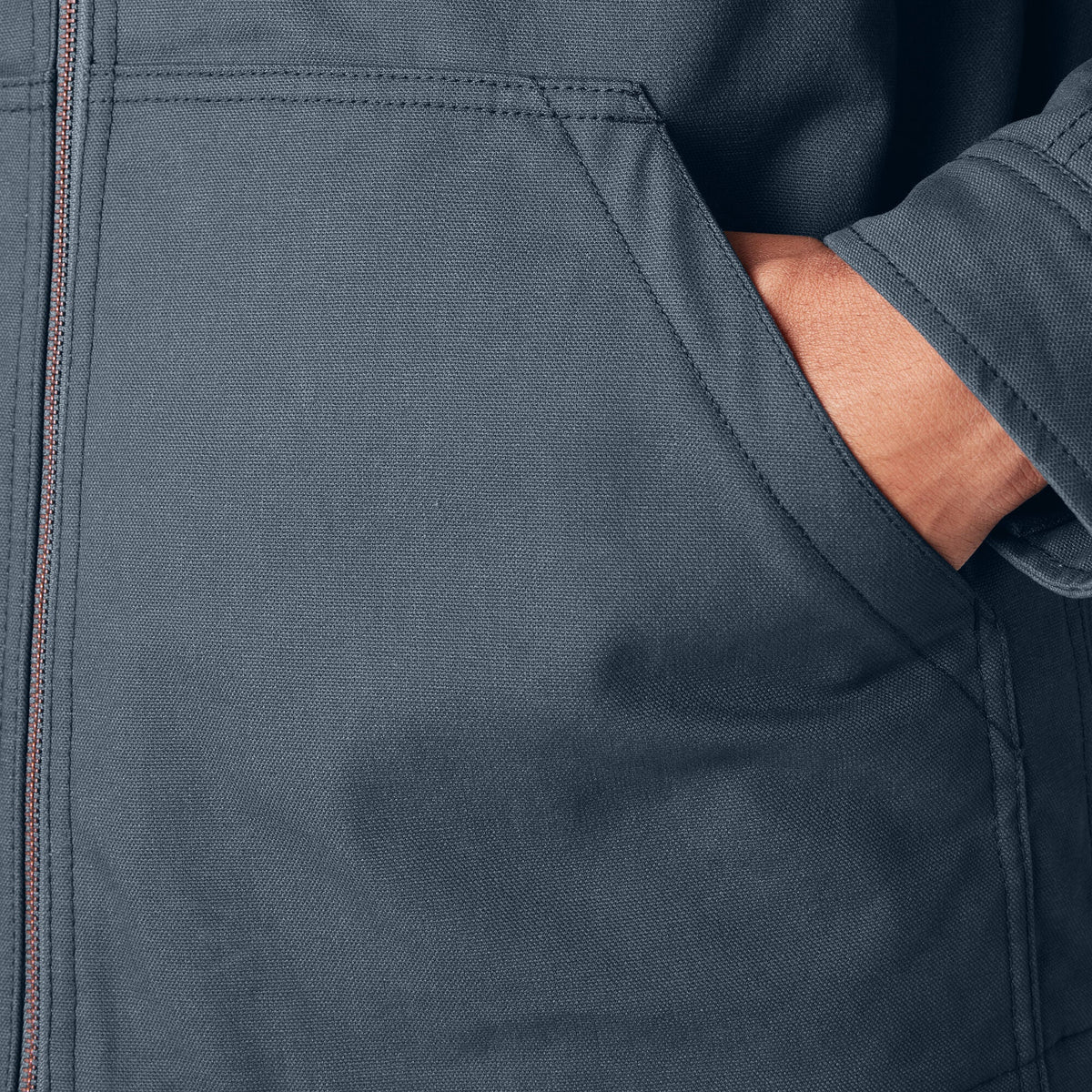 Waxed Canvas Service Jacket - Airforce Blue (AF)