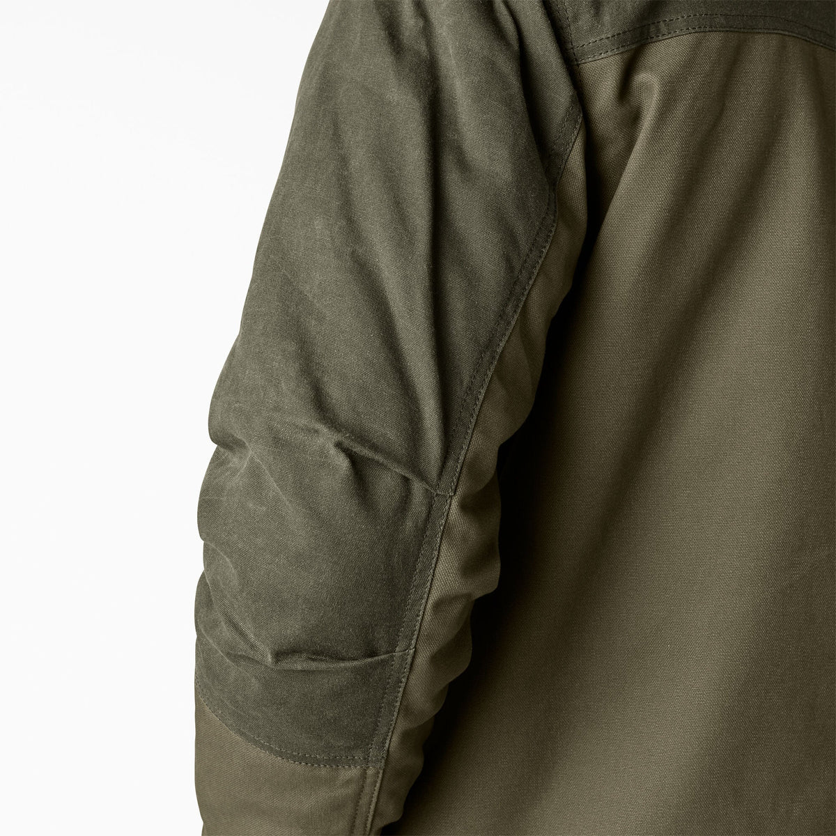 Waxed Canvas Chore Coat - Moss Green (MS)