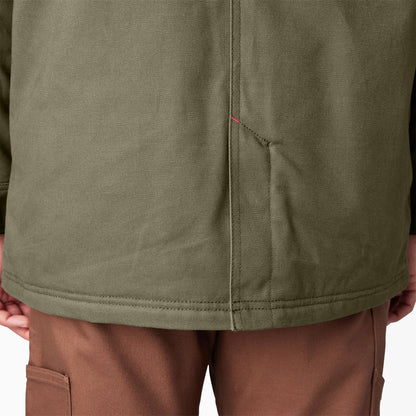 Waxed Canvas Chore Coat - Moss Green (MS)