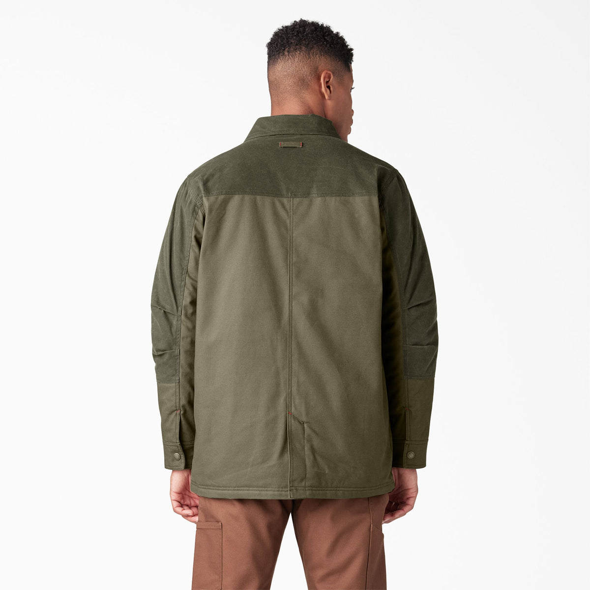Waxed Canvas Chore Coat - Moss Green (MS)