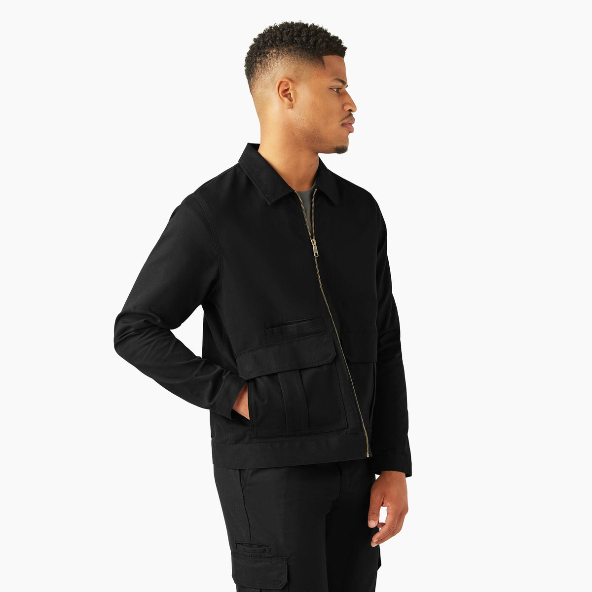 Utility Service Jacket - Black (BK)