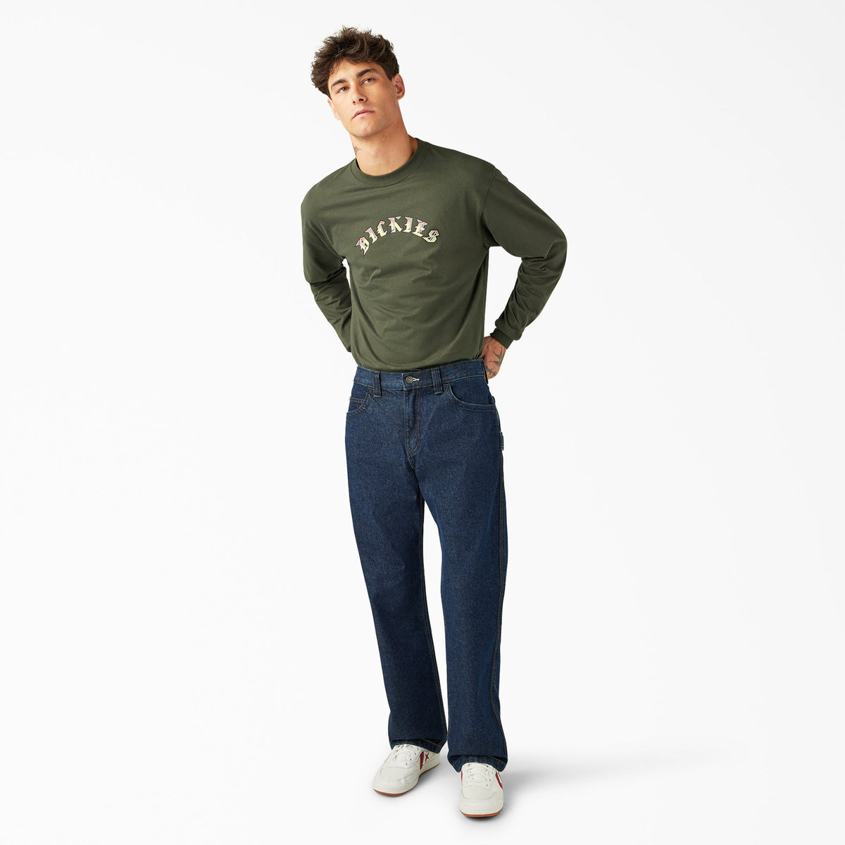 Dickies Skateboarding Relaxed Fit Utility Jeans - Dark Wash (J75)