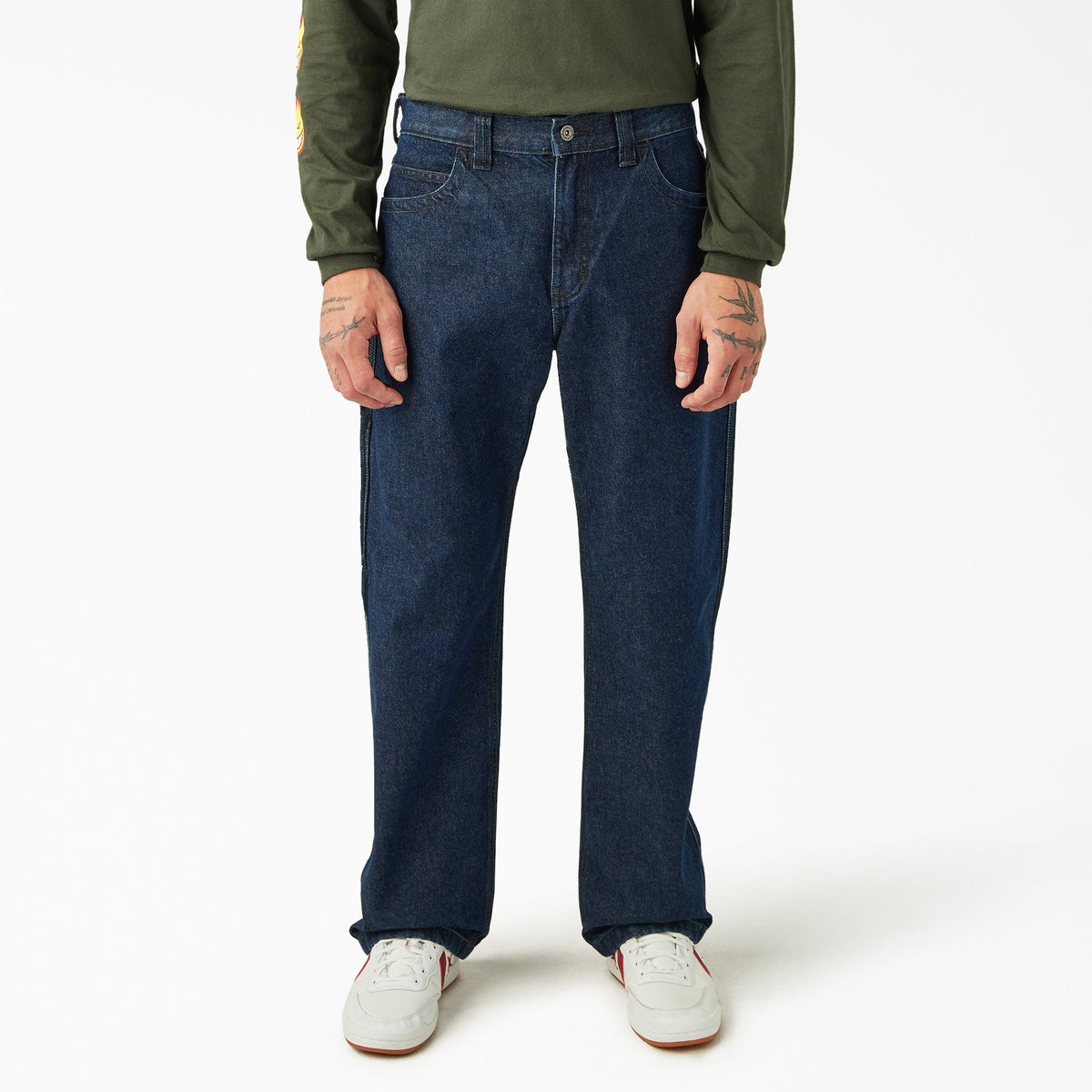 Dickies Skateboarding Relaxed Fit Utility Jeans - Dark Wash (J75)