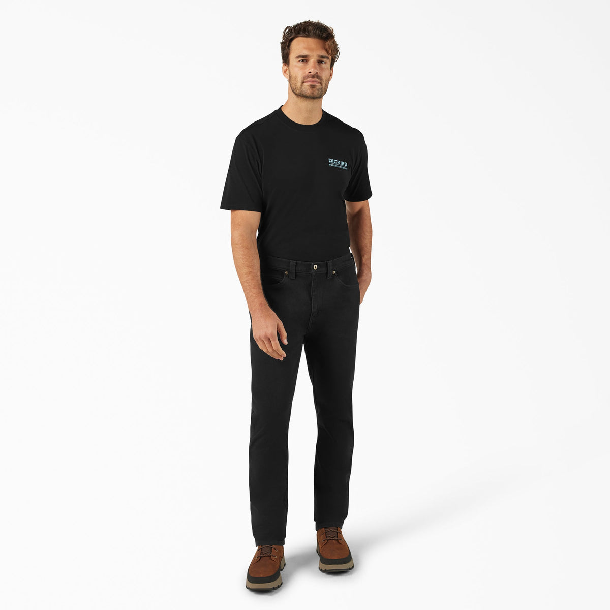 FLEX Slim Fit Jeans - Black Denim (L9D)