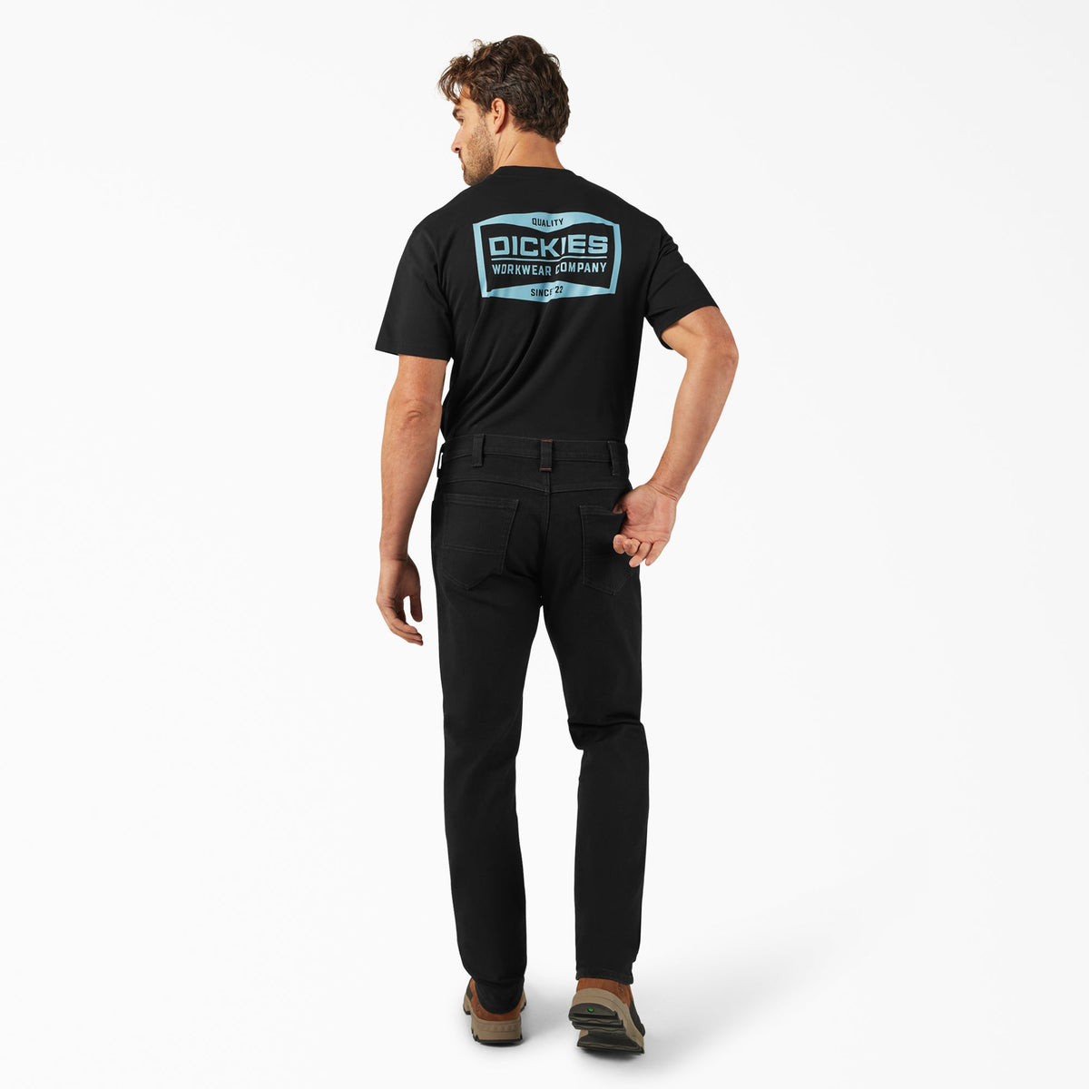 FLEX Slim Fit Jeans - Black Denim (L9D)