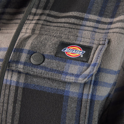 Relaxed Fit Shirt Jacket - Slate Gray (0SL)