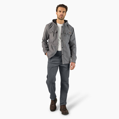 Relaxed Fit Shirt Jacket - December Sky (K63)