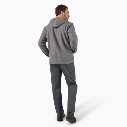 Relaxed Fit Shirt Jacket - December Sky (K63)