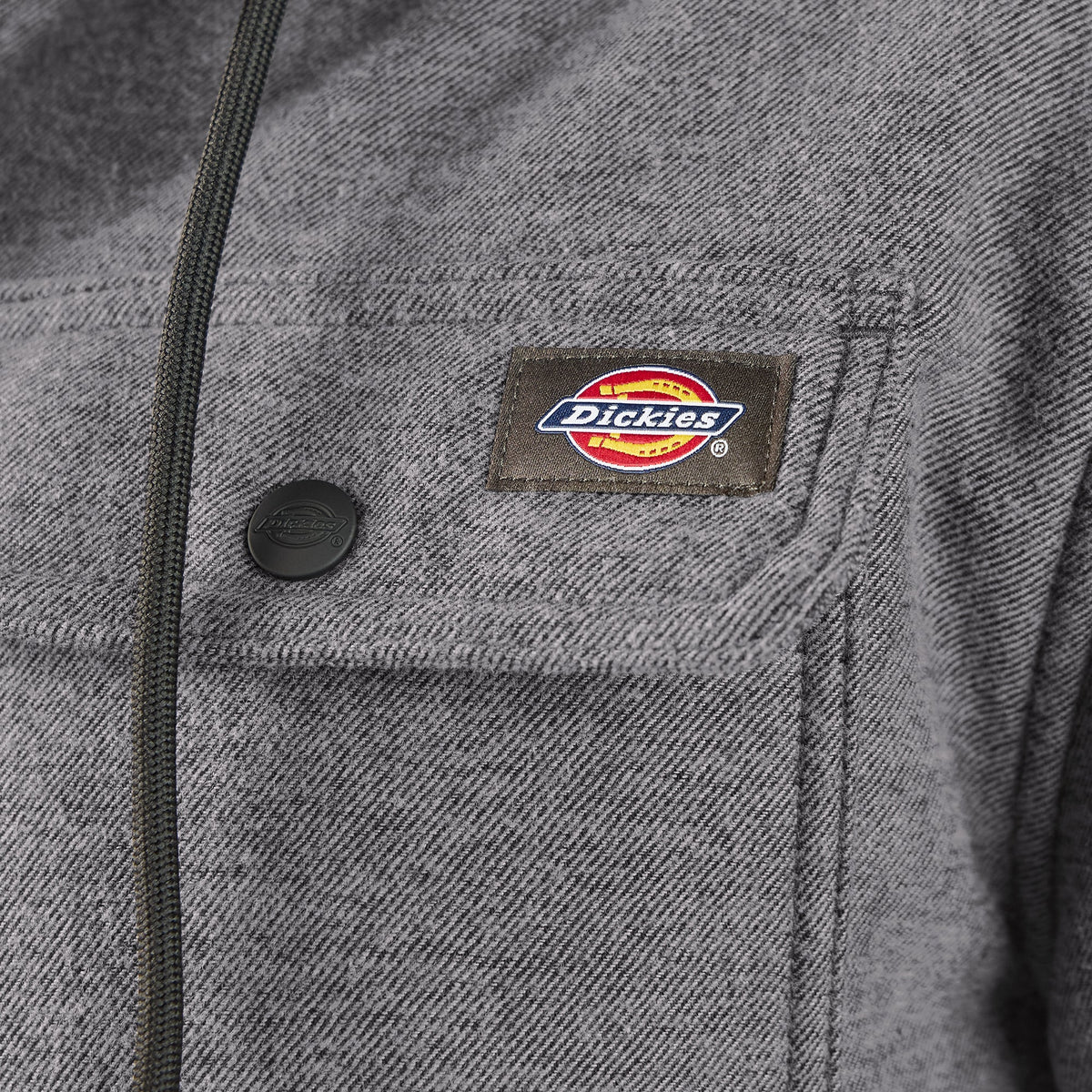 Relaxed Fit Shirt Jacket - December Sky (K63)