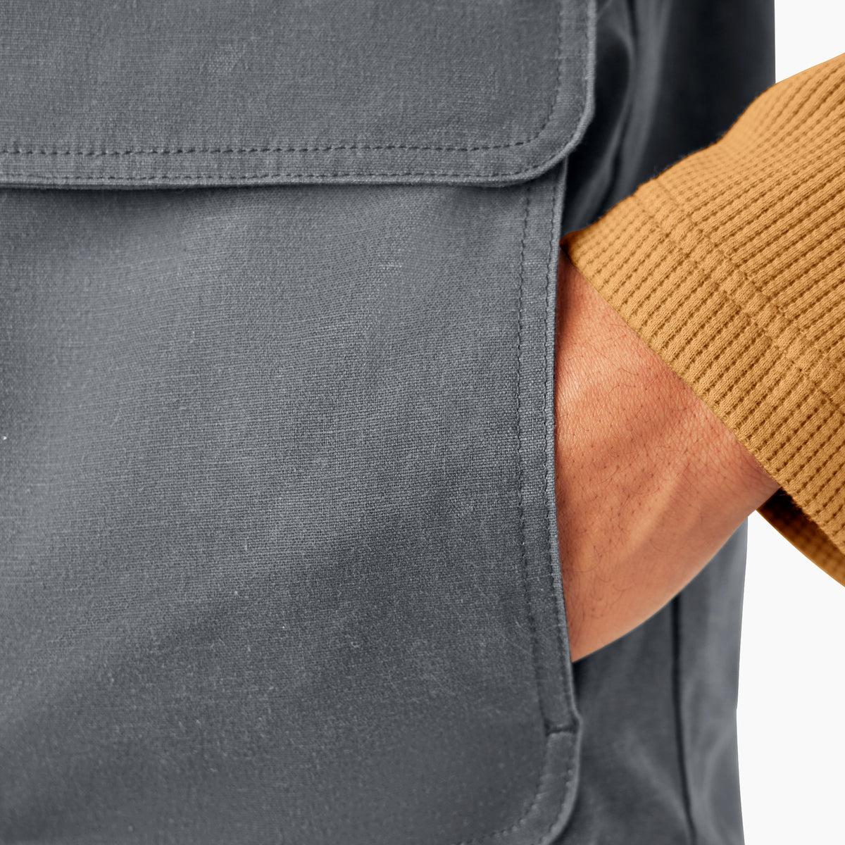 Fully Waxed Canvas Vest - Charcoal (0CH)