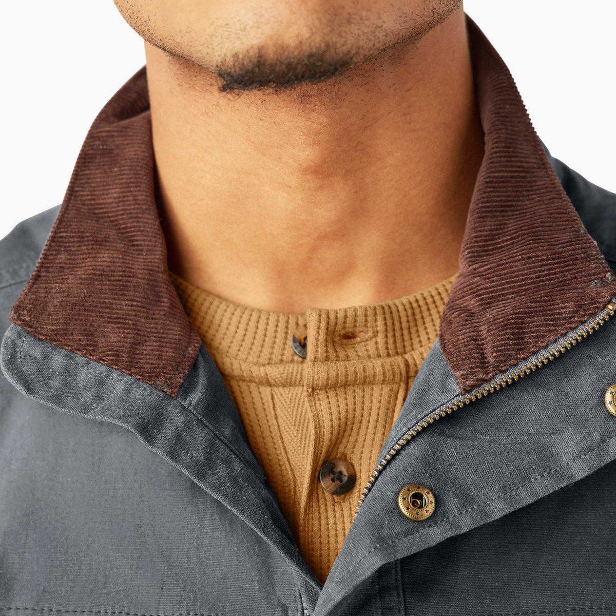 Fully Waxed Canvas Vest - Charcoal (0CH)