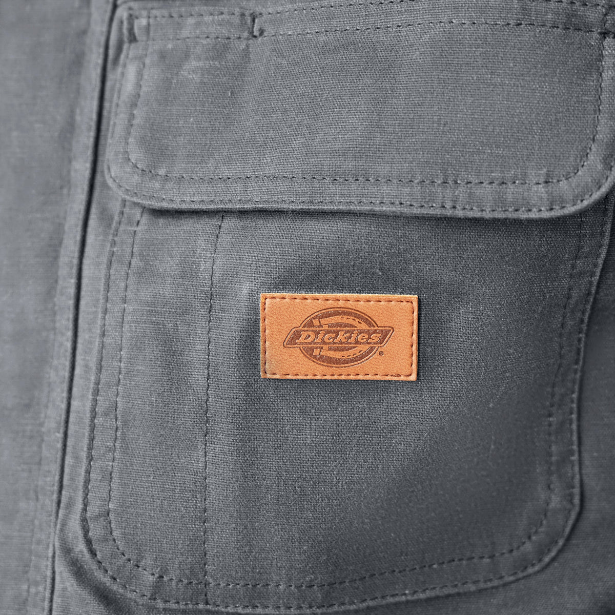 Fully Waxed Canvas Vest - Charcoal (0CH)