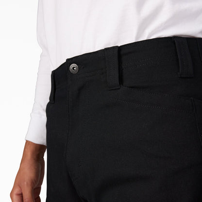 Tradebuilt Duck Canvas Cargo Pants - Black (BLK)