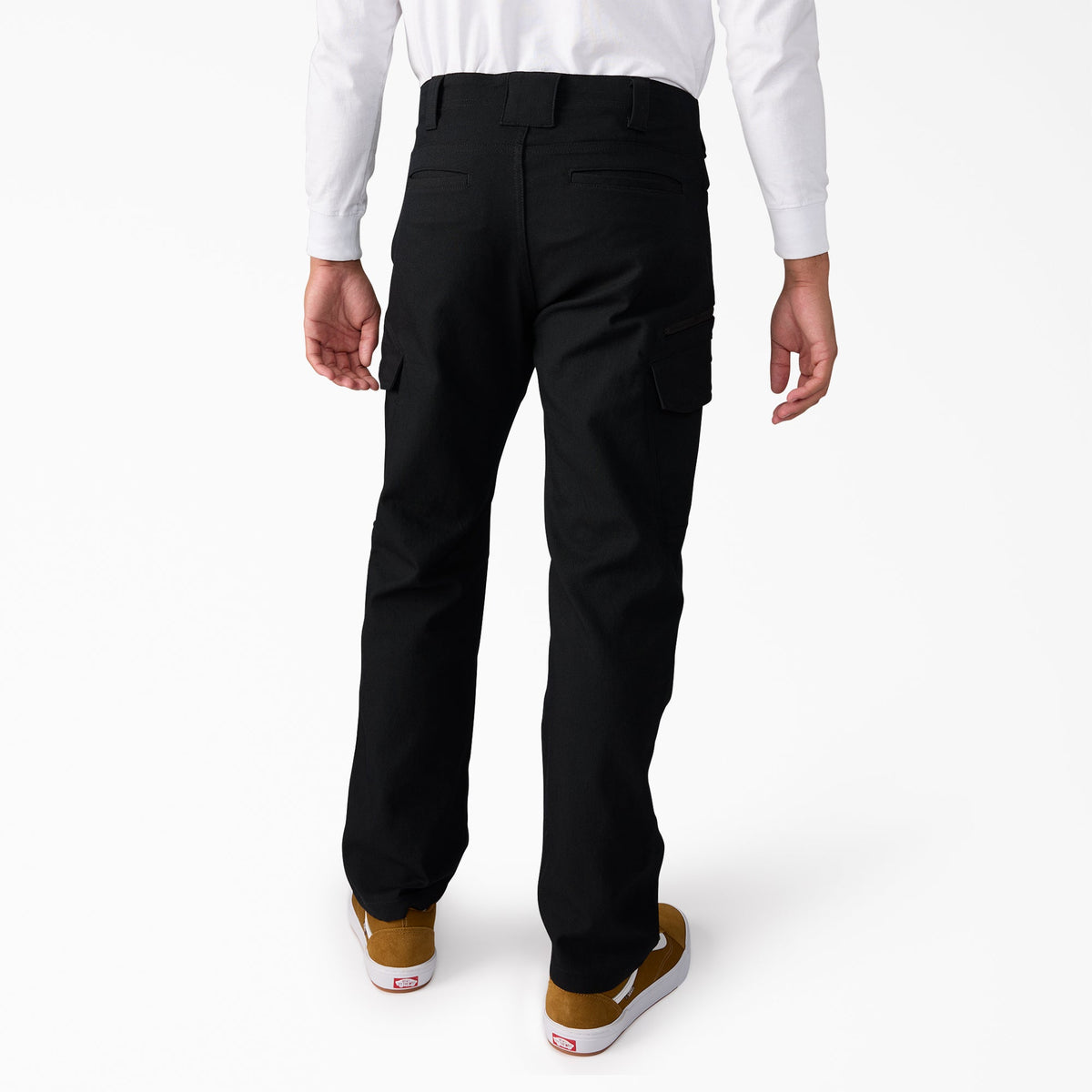 Tradebuilt Duck Canvas Cargo Pants - Black (BLK)