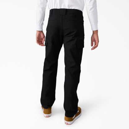 Tradebuilt Duck Canvas Cargo Pants - Black (BLK)