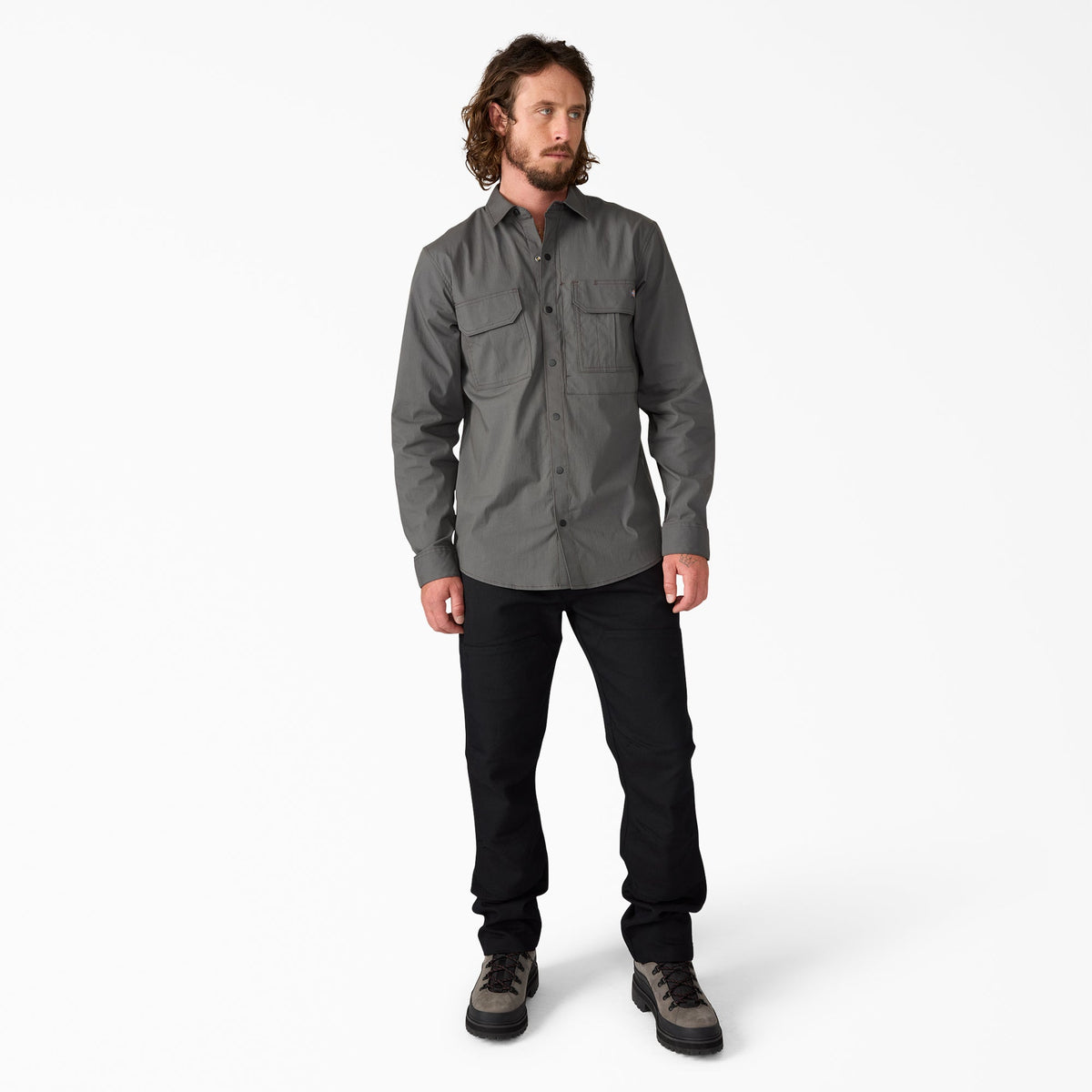 Tradebuilt Duck Canvas Double Knee Pants - Black (BLK)