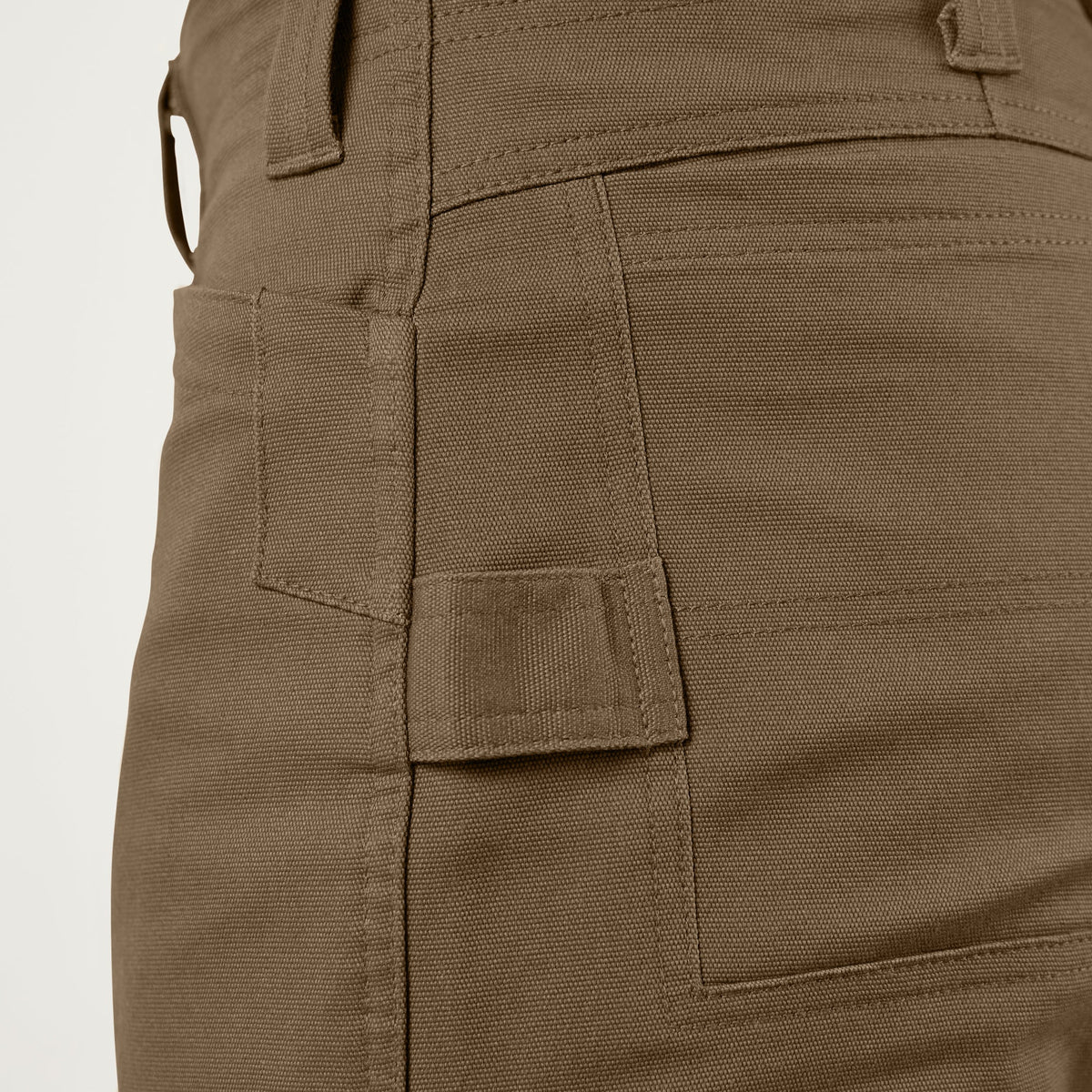 Tradebuilt Duck Canvas Double Knee Pants - Coyote Brown (K92)