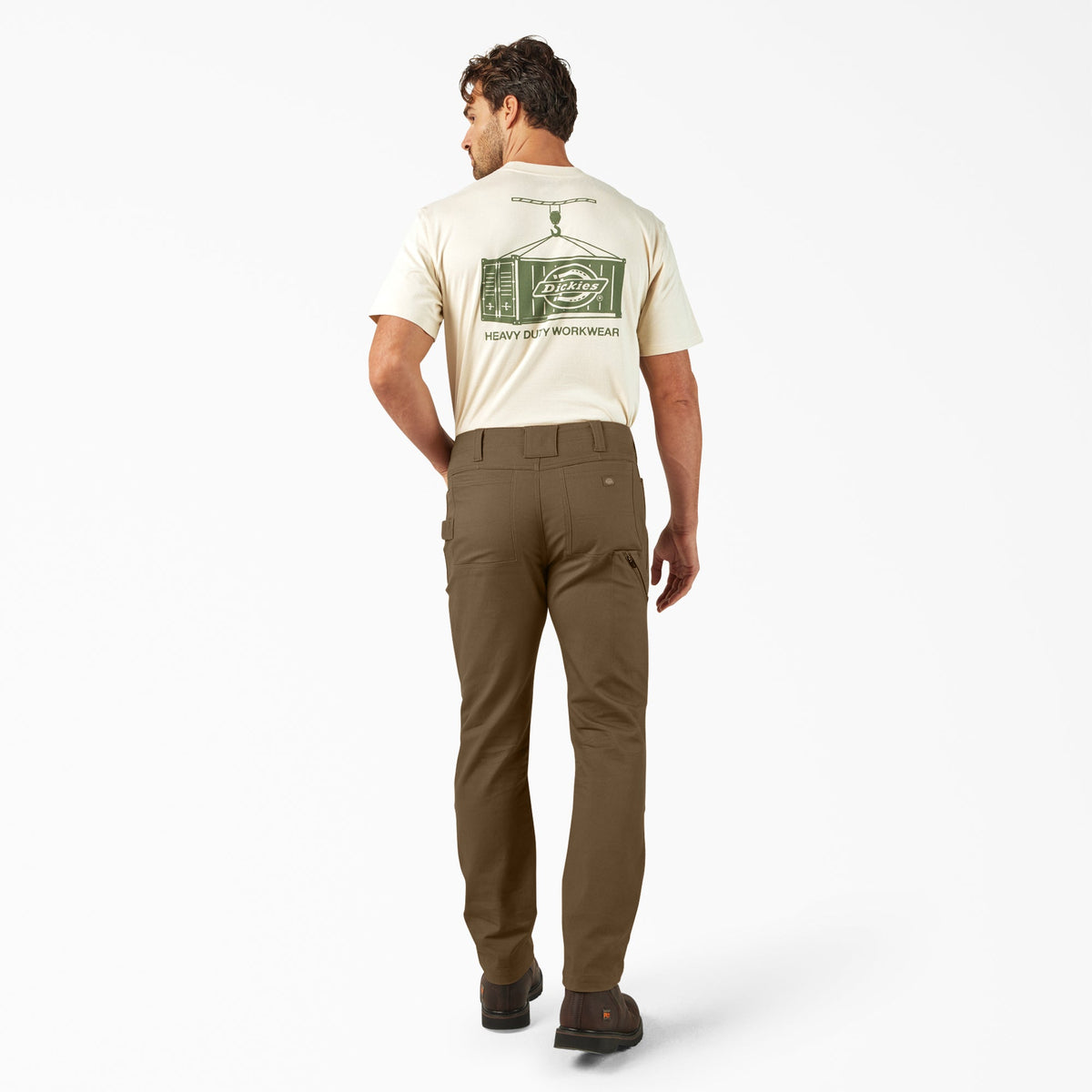 Tradebuilt Duck Canvas Double Knee Pants - Coyote Brown (K92)