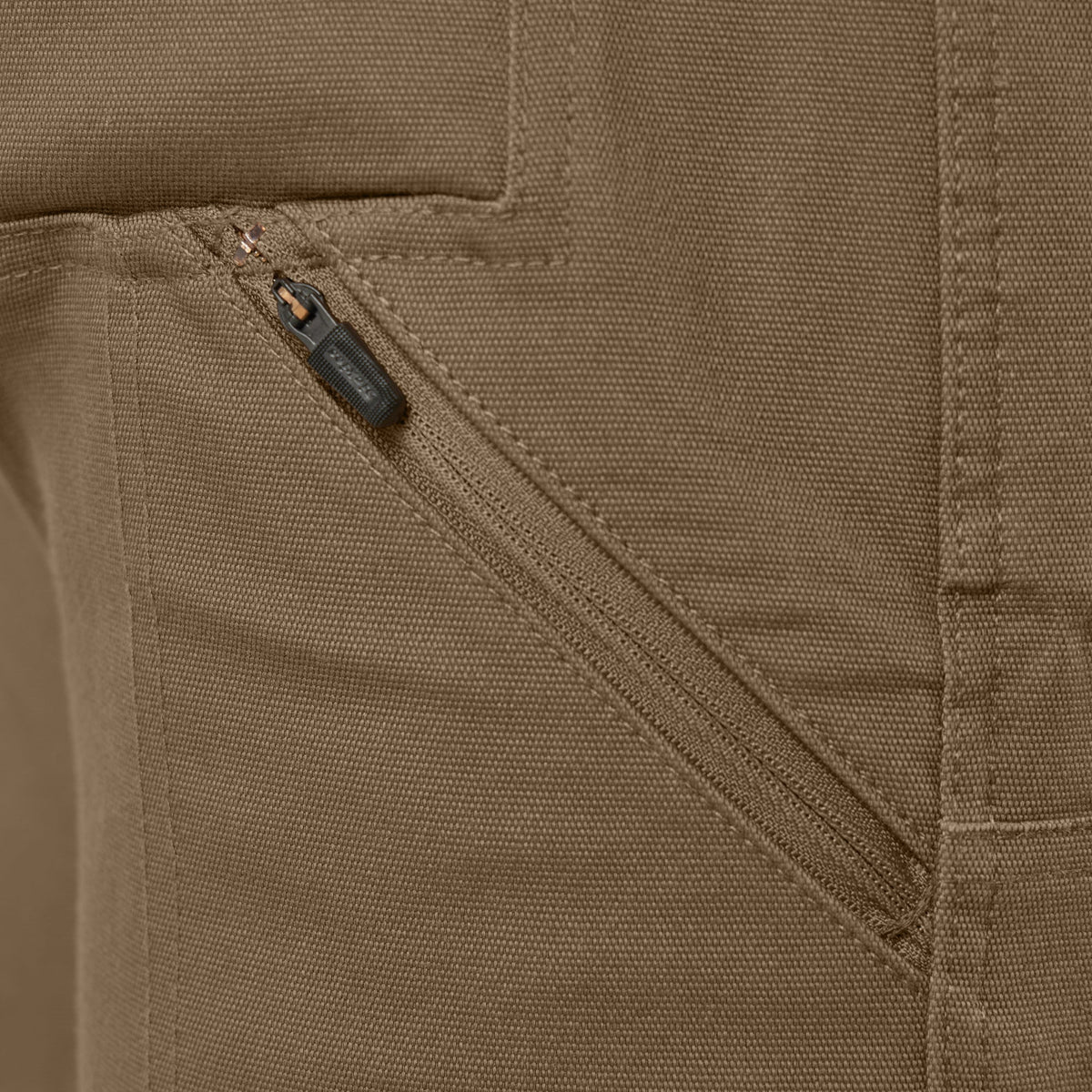 Tradebuilt Duck Canvas Double Knee Pants - Coyote Brown (K92)