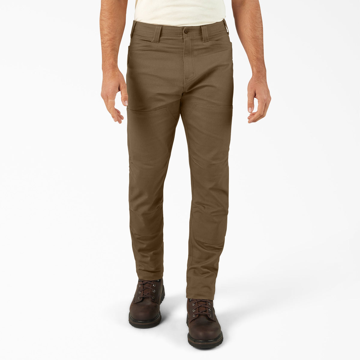 Tradebuilt Duck Canvas Double Knee Pants - Coyote Brown (K92)