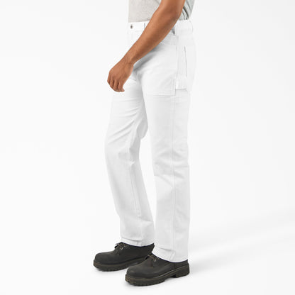FLEX Duck Canvas Utility Painter's Pants - White (0WH)