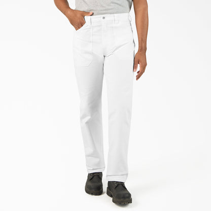 FLEX Duck Canvas Utility Painter's Pants - White (0WH)