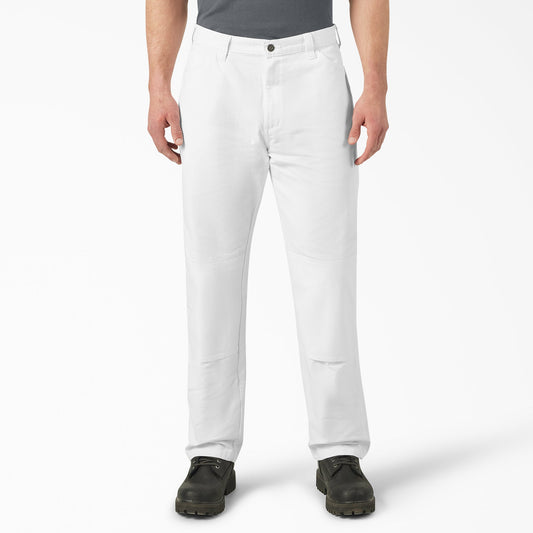 Double Knee Painter's Pants - White (0WH)