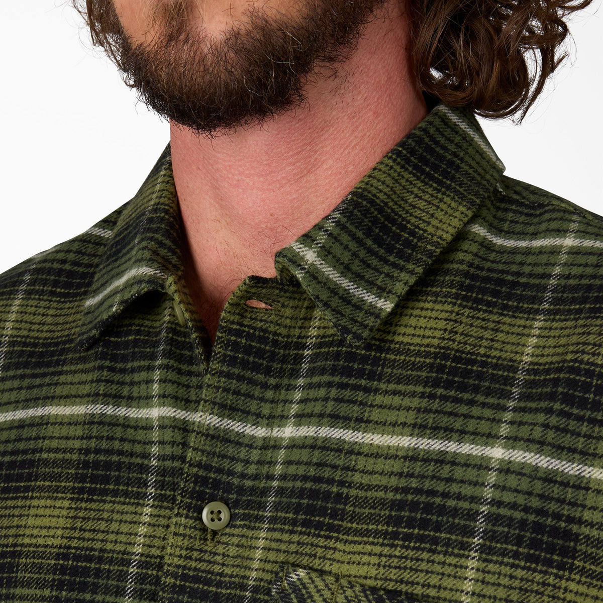 Forest Check Shirt - Cypress (K72)