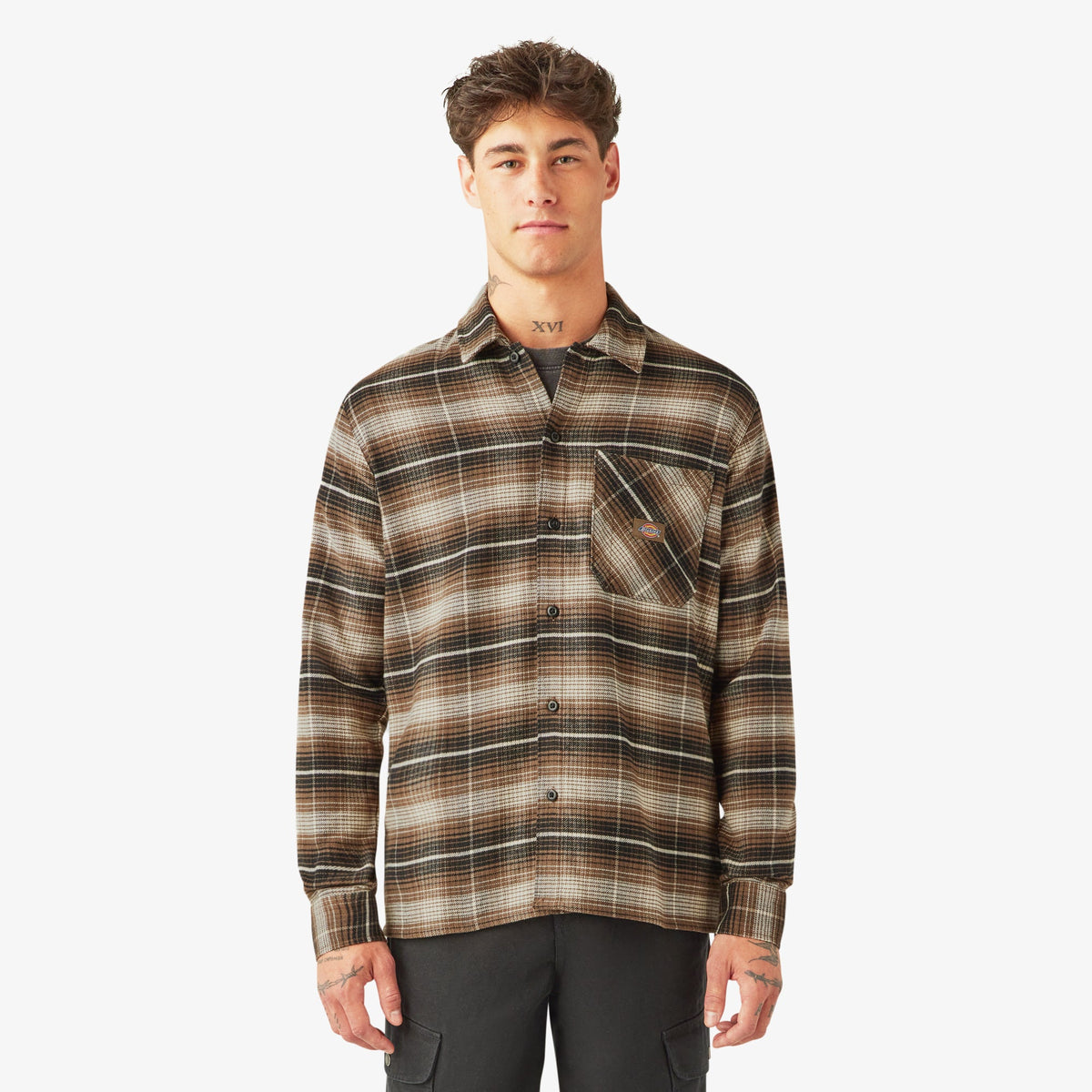 Forest Check Shirt - Mushroom (MR1)