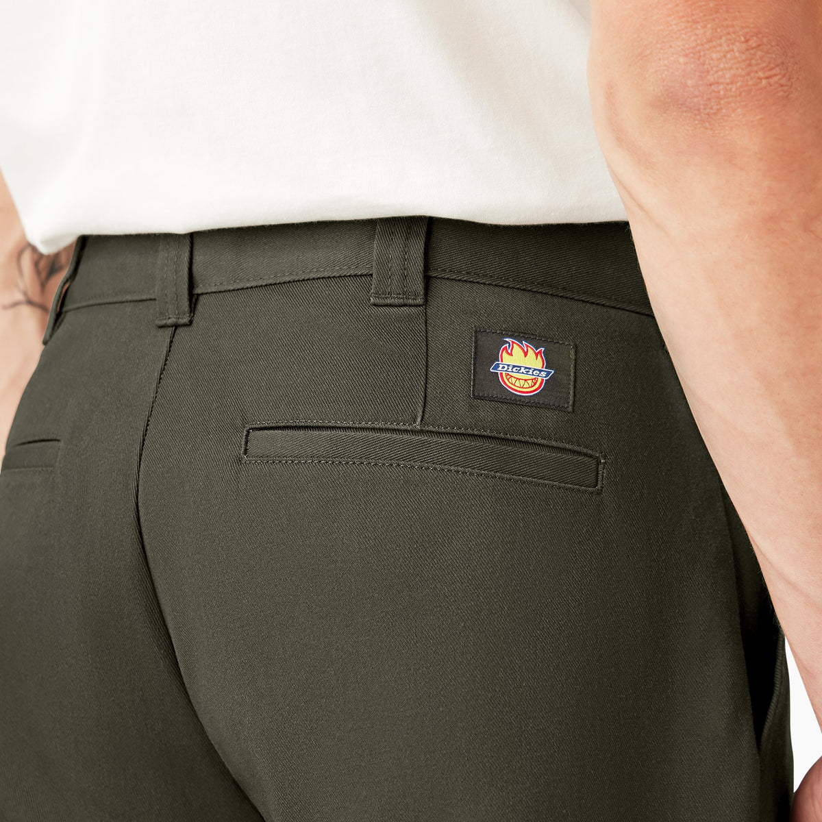 Dickies X Spitfire Double Knee Pants - Olive Green (0OG)
