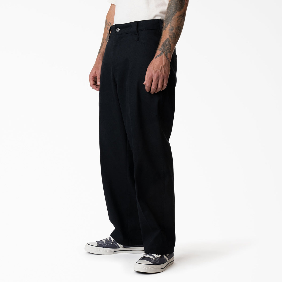 Mike Anderson Loose Fit Work Pants - Black (BLK)