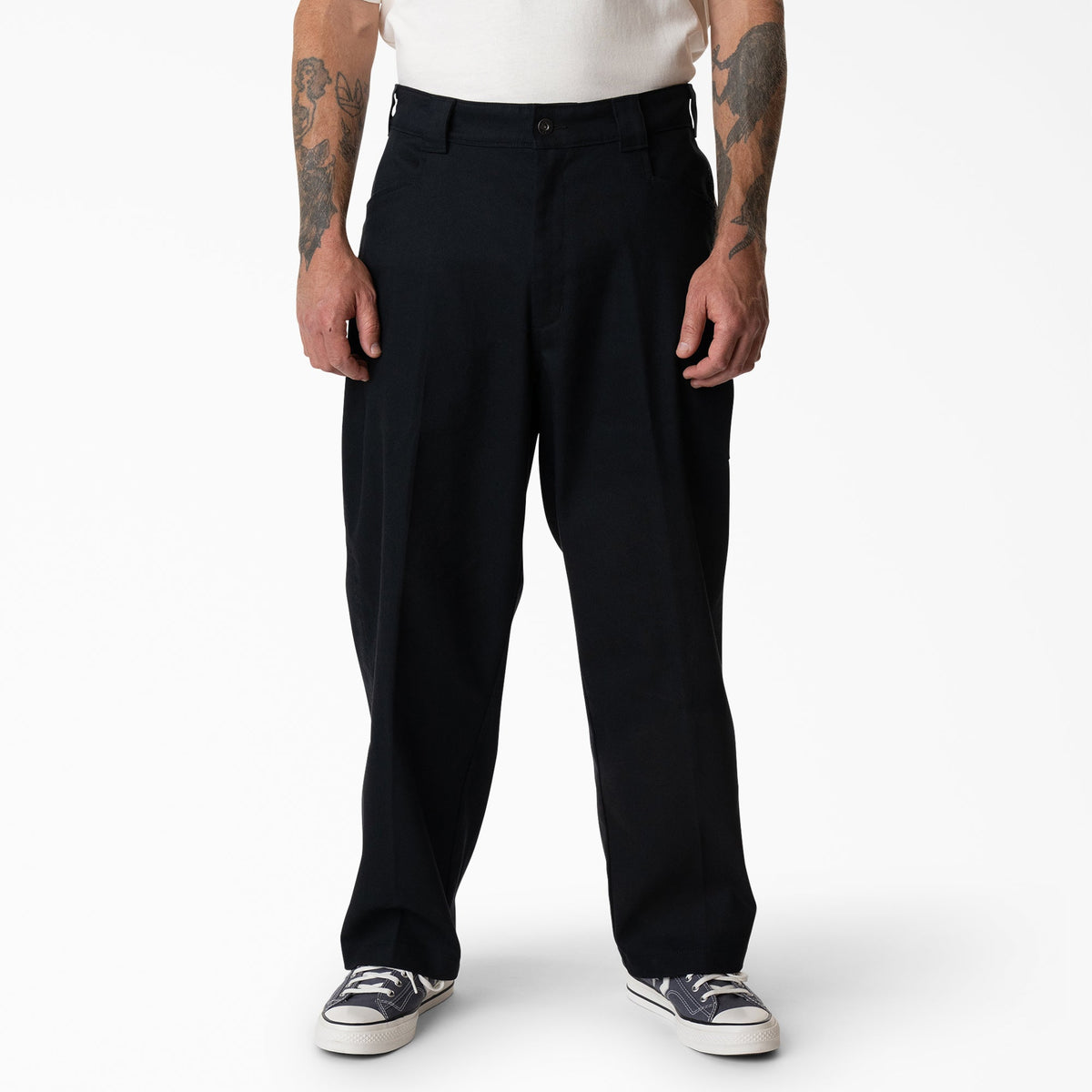 Mike Anderson Loose Fit Work Pants - Black (BLK)