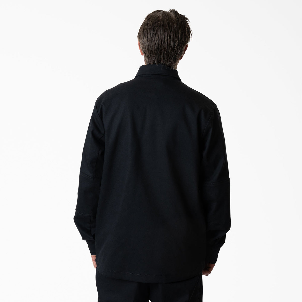 Mike Anderson Lined Shirt Jacket - Black (BLK)