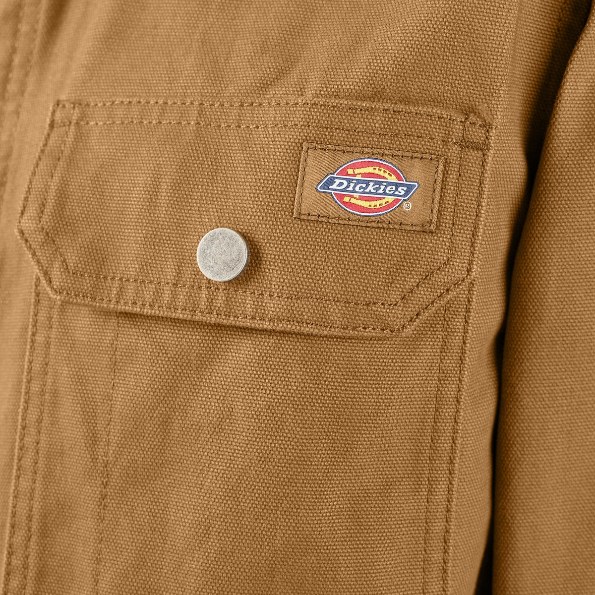 Duck Canvas Shirt Jacket - Brown Duck (0BD)