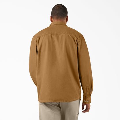 Duck Canvas Shirt Jacket - Brown Duck (0BD)