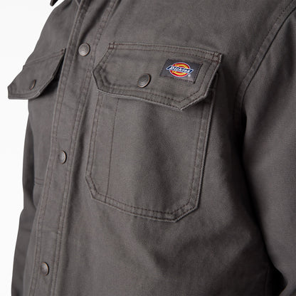 Duck Canvas Shirt Jacket - Slate Gray (0SL)
