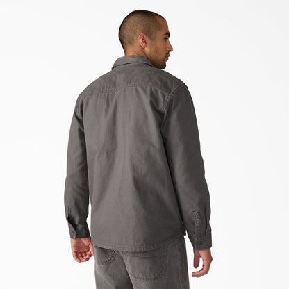 Duck Canvas Shirt Jacket - Slate Gray (0SL)