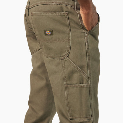 Canvas Carpenter Pants - Military Green (MGR)