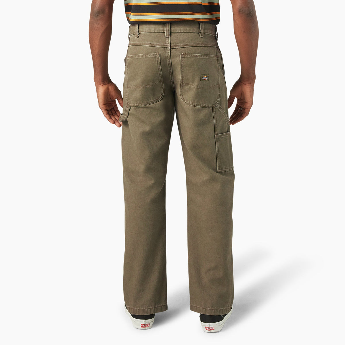 Canvas Carpenter Pants - Military Green (MGR)