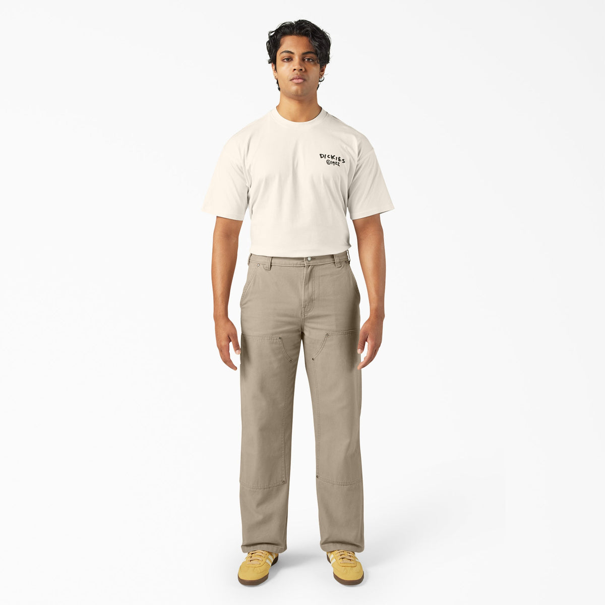 Canvas Double Knee Pants - Desert Sand (0DS)