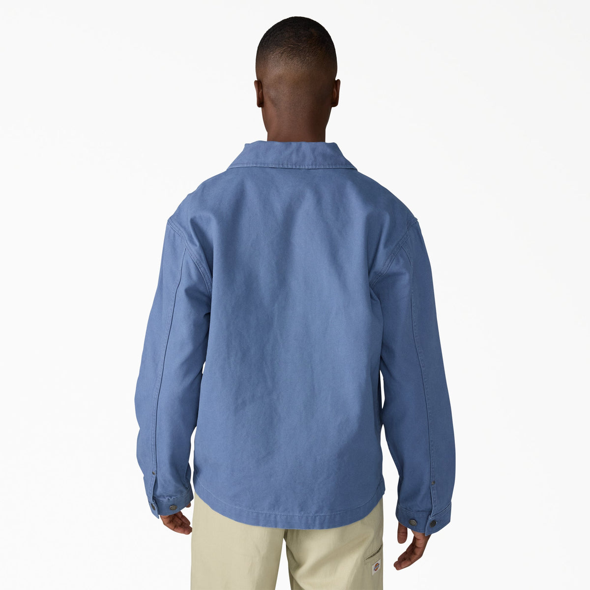 Unlined Canvas Barn Jacket - Retro Indigo (RI2)