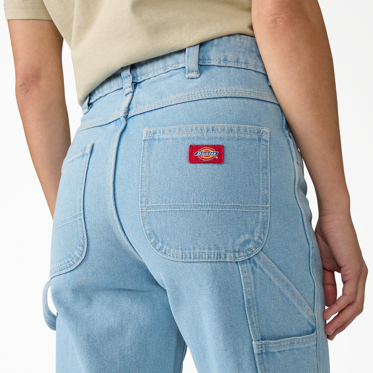 Women's 993 High Waist Tapered Carpenter Jeans - Vintage Aged Blue (C15)