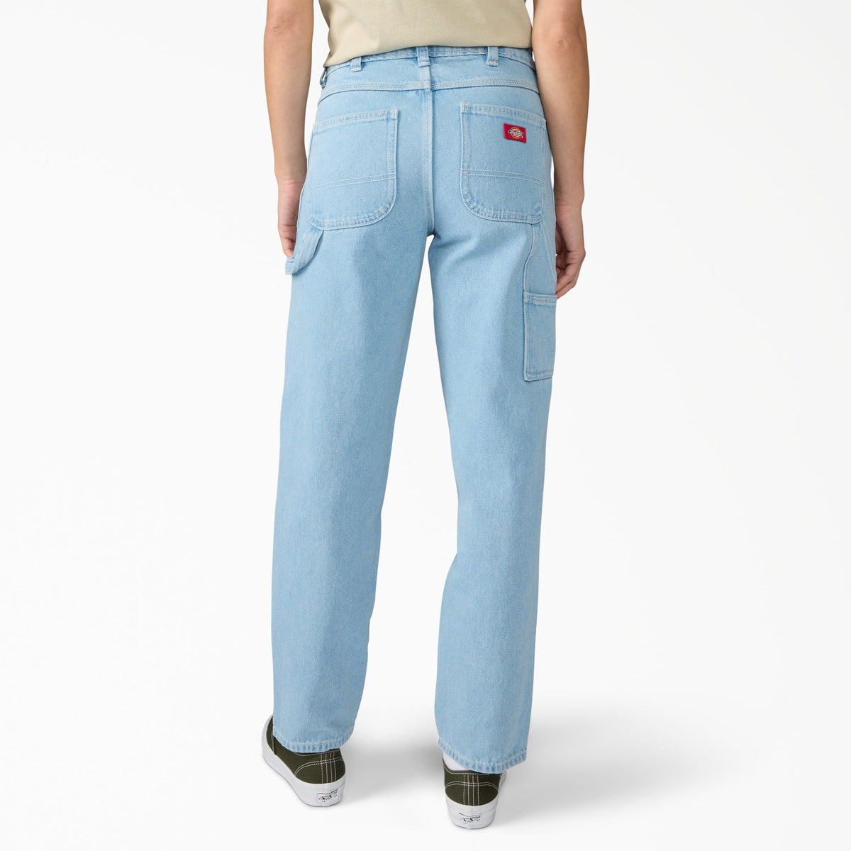 Women's 993 High Waist Tapered Carpenter Jeans - Vintage Aged Blue (C15)